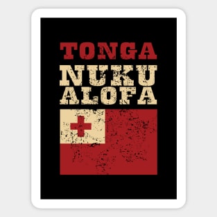 Flag of Tonga Sticker